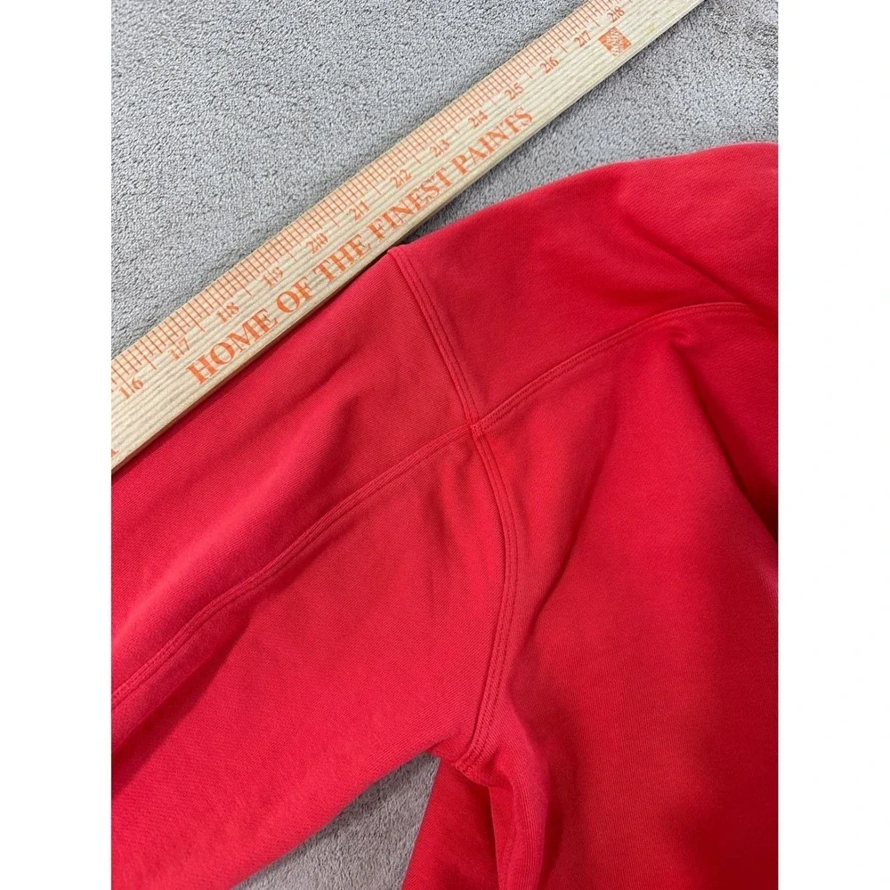 Lululemon‎ Perfectly Oversized Crewneck Sweatshirt Women 6-8 M Red Pullover EUC