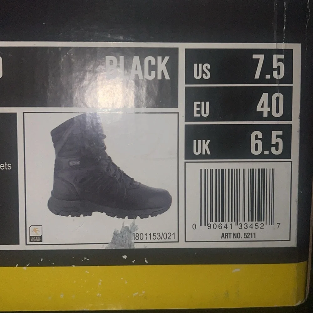 Magnum BLACK‎ Men's Response III 8.0 High-Top Leather Military & Tactical | NEW!