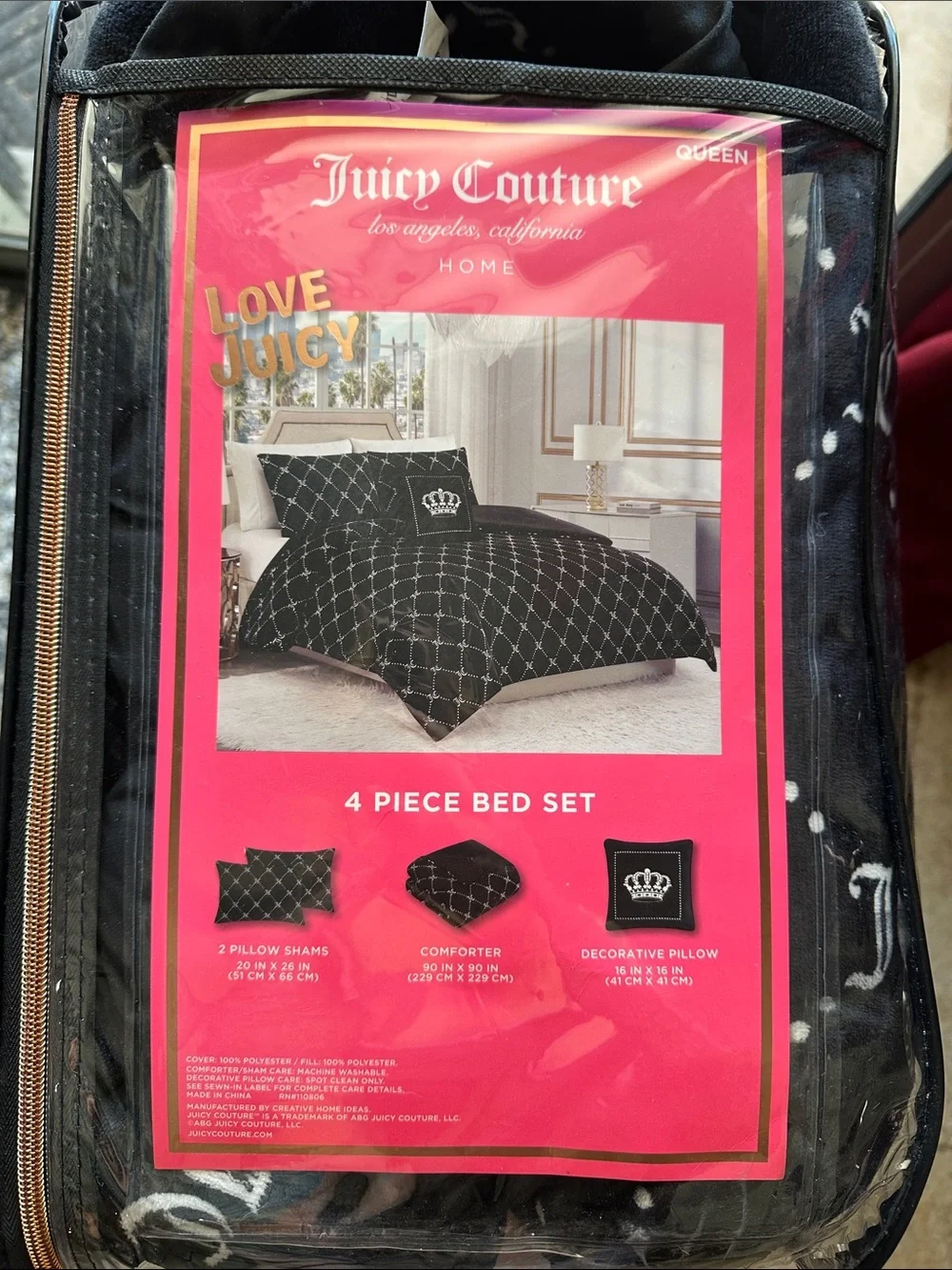 Juicy Couture black modern
