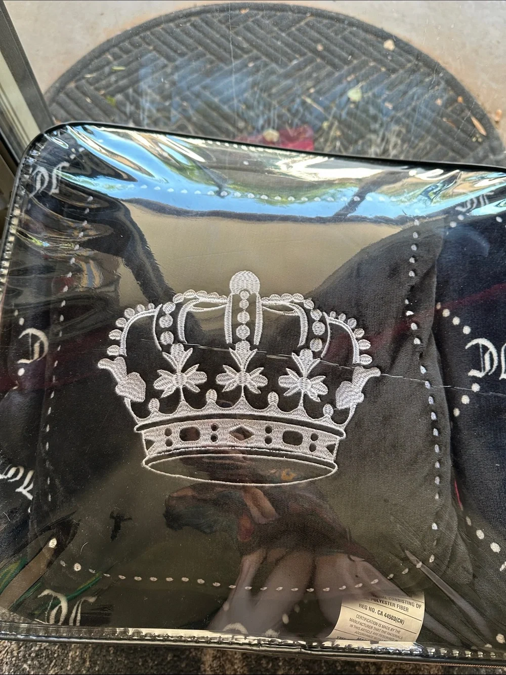 Juicy Couture fabric design decorative