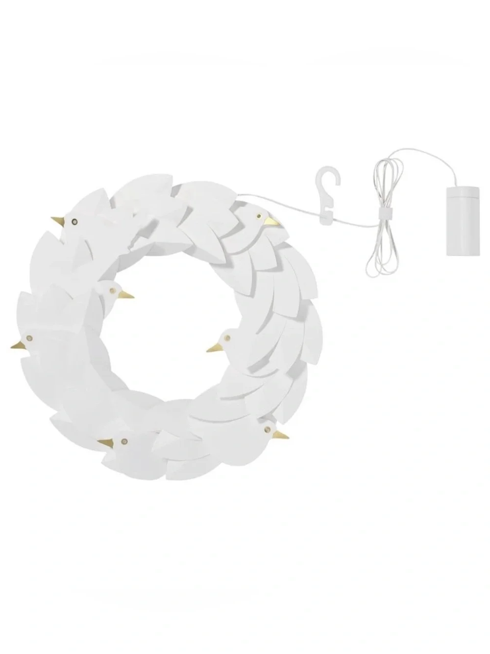 IKEA layered white