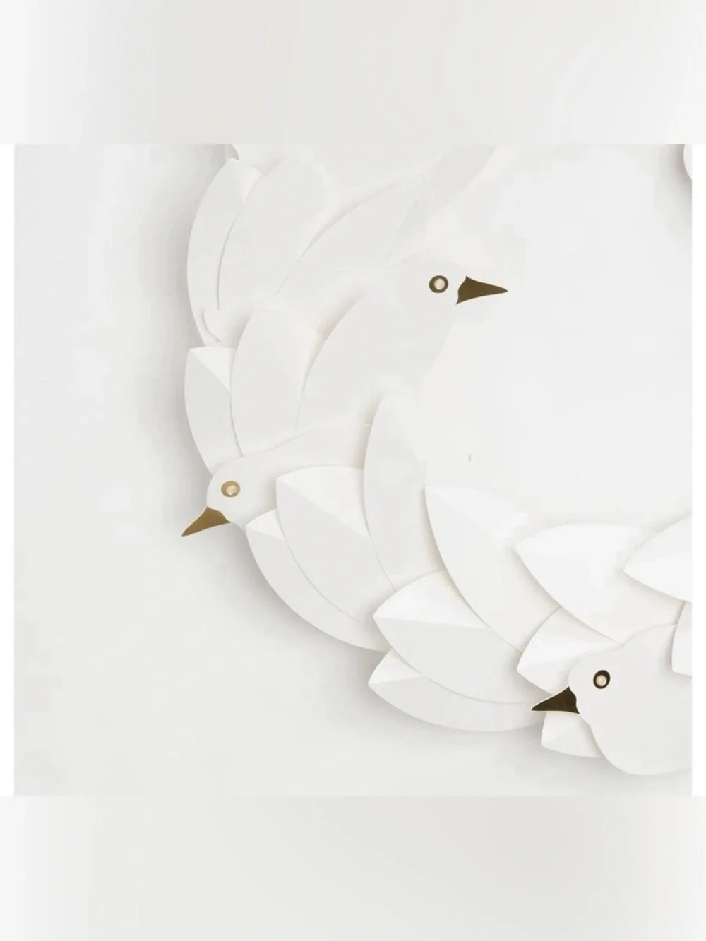 IKEA layered white