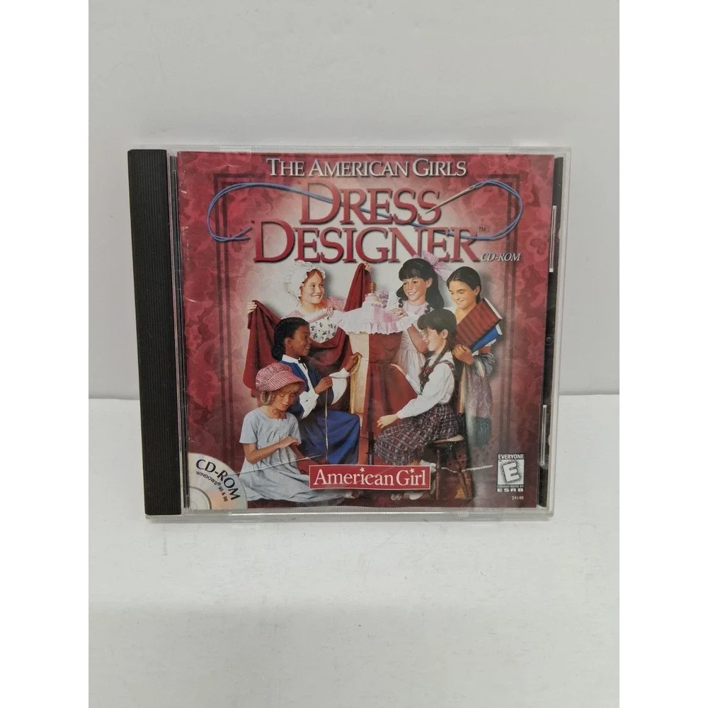 American Girls: Dress Designer CD-ROM (PC, 1999)