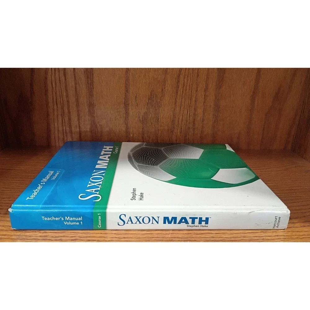 Saxon Math Course 1: Teacher's Manual, Vol. 1 by Stephen Hake, Hardcover
