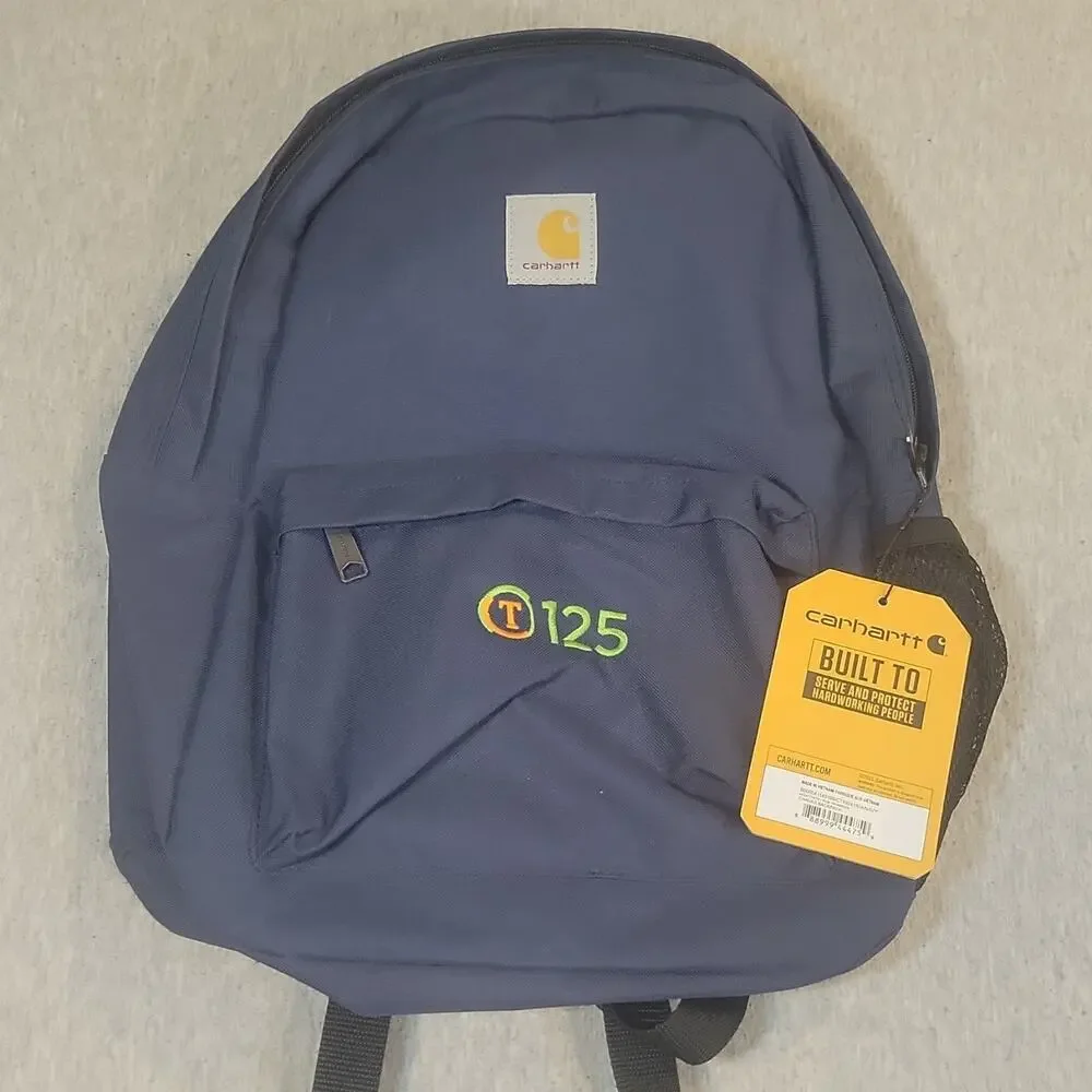 Carhartt 16L Classic Backpack Blue Canvas Fits 15