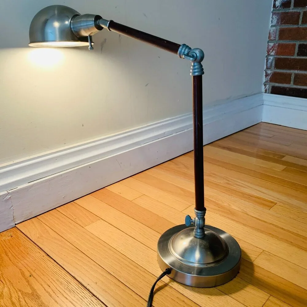 Vintage IKEA Mid Century Adjustable Office Desk Lamp 1980’s