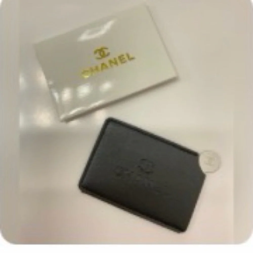 NIB CHANEL  Black  Metallic Mirror with case