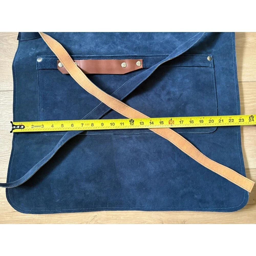Unbranded blue suede