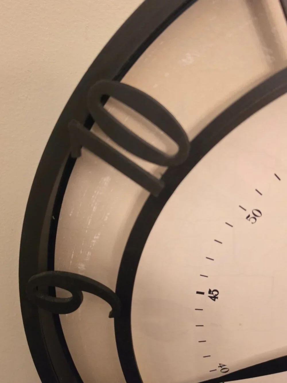 The First Time & Co. Kensington Whisper Wall Clock (preowned)