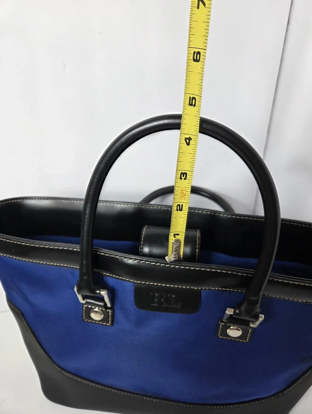 Lauren Ralph Lauren structured tote