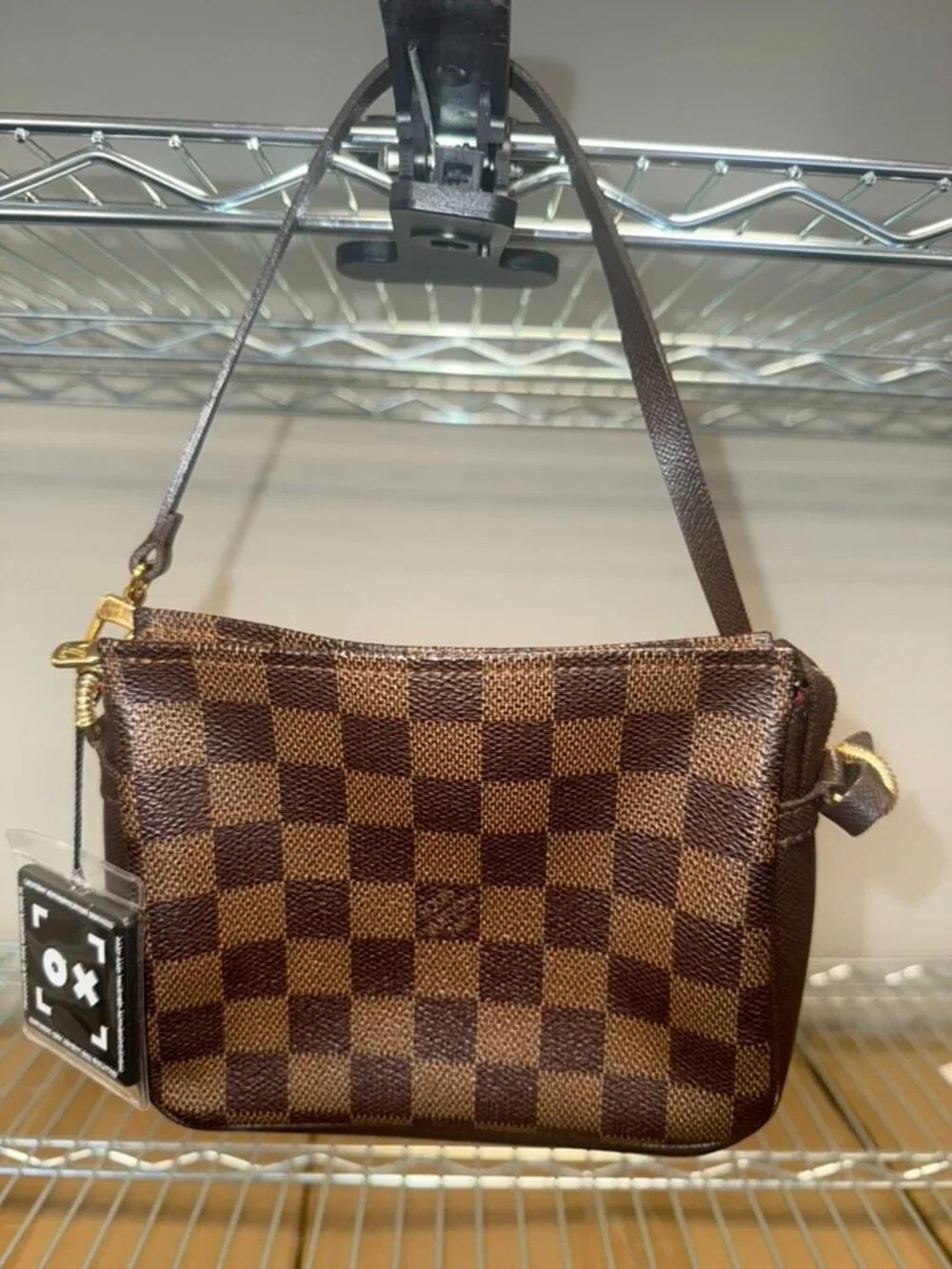 Louis Vuitton Damier Ebene Trousse Makeup Pouch / Pochette