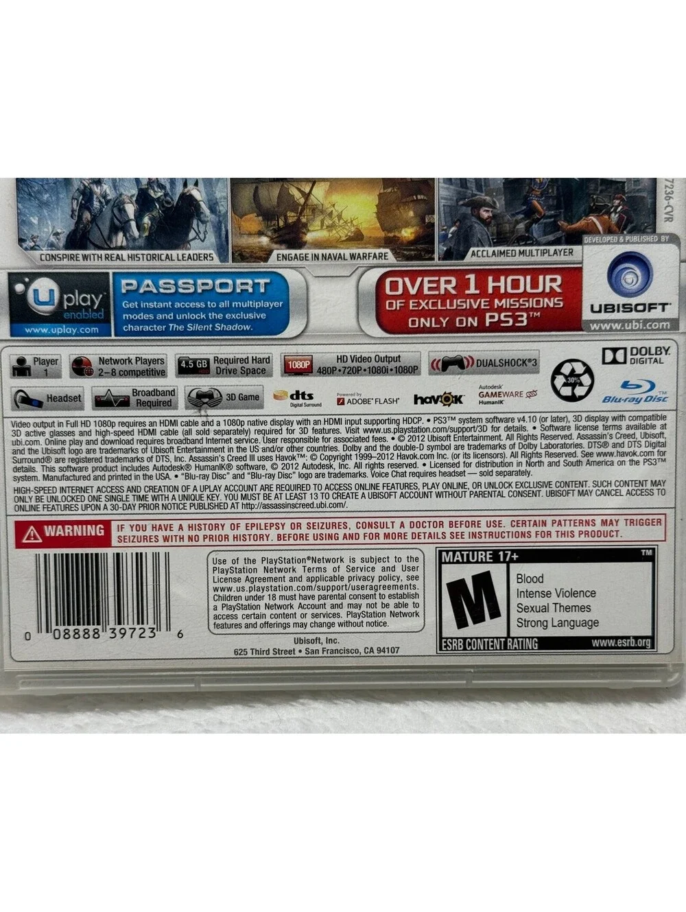 Ubisoft this good included