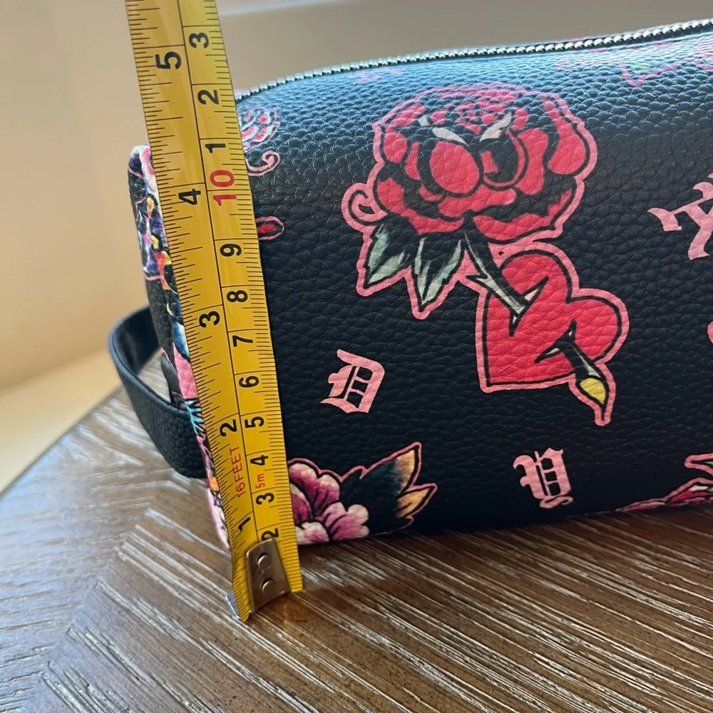 Ed Hardy Cosmetic Makeup Bag Trio Set