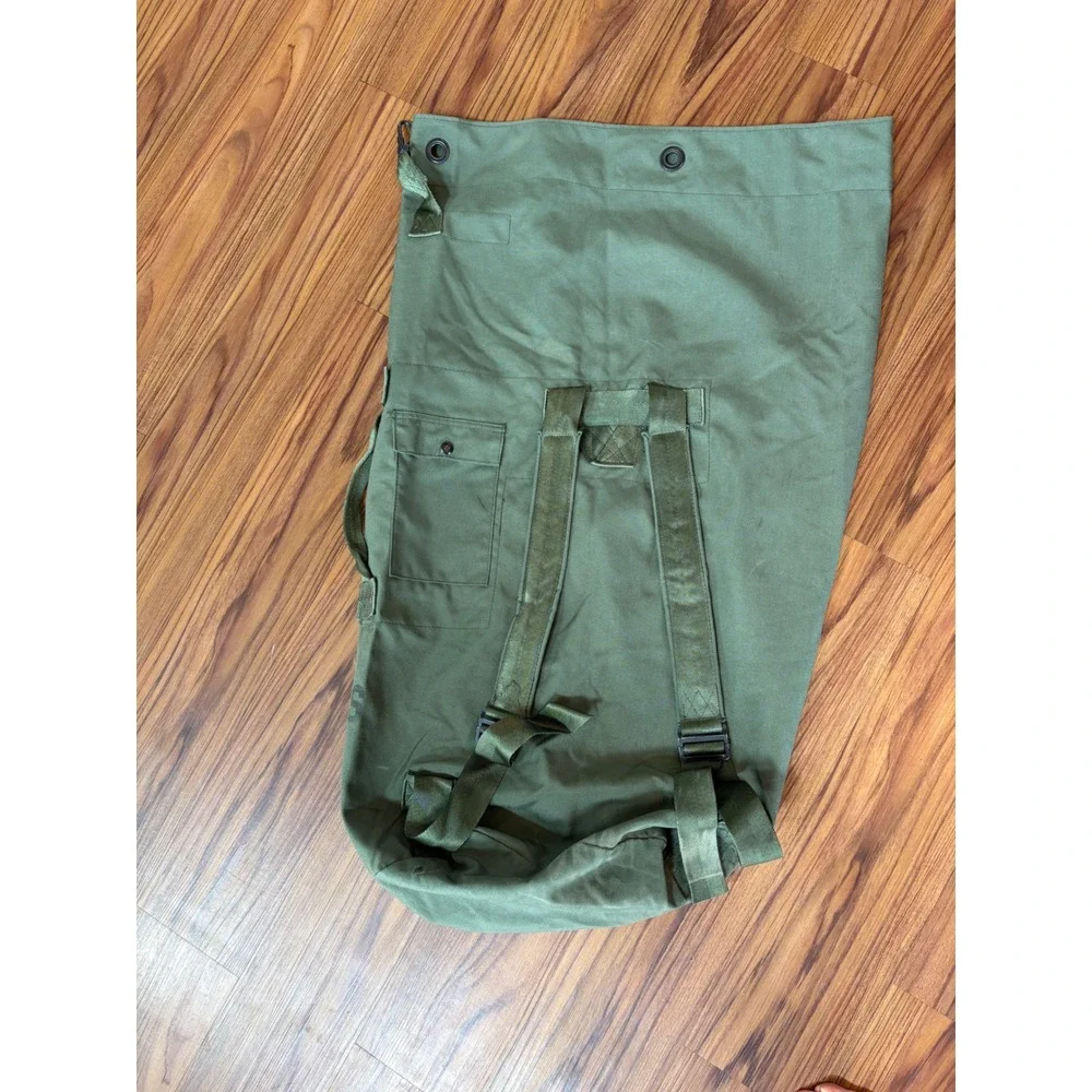 US Military Green Canvas Duffel Bag