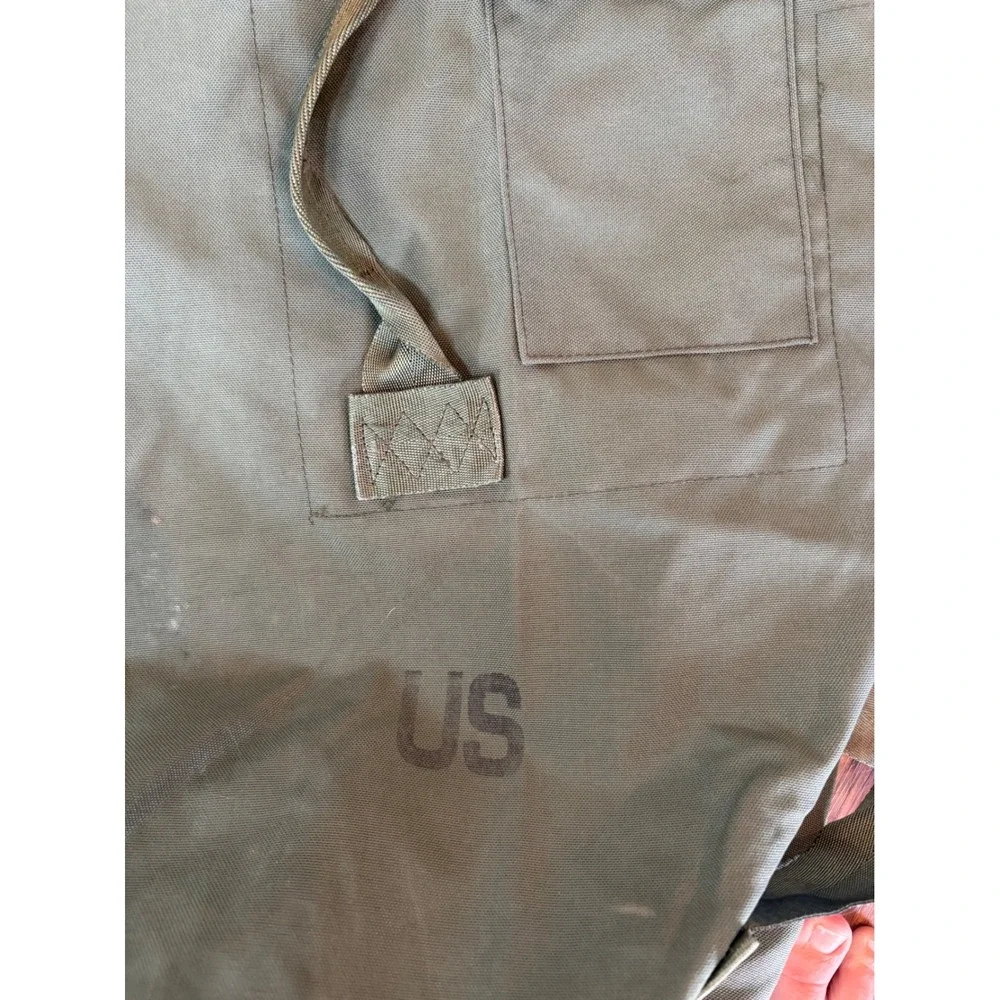 US Military Green Canvas Duffel Bag