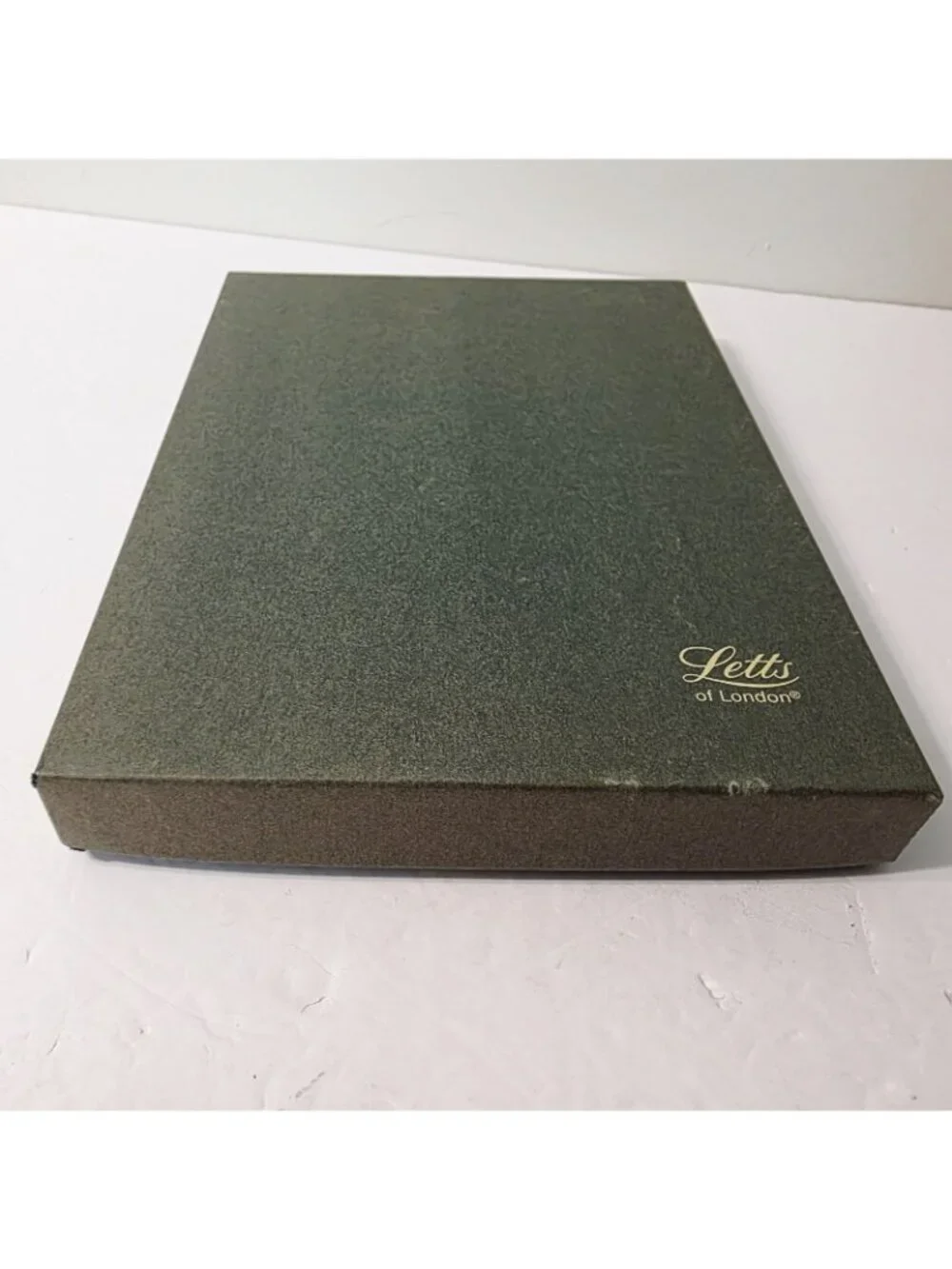 Letts of London Wine Cellar and Label Record Keeper Log Memory Book Leather
