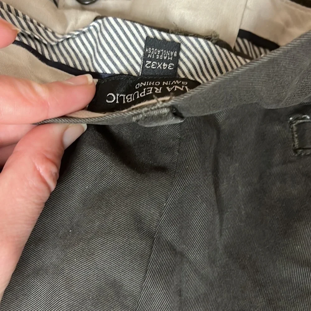 Banana Republic Gavin Chinos 34X32