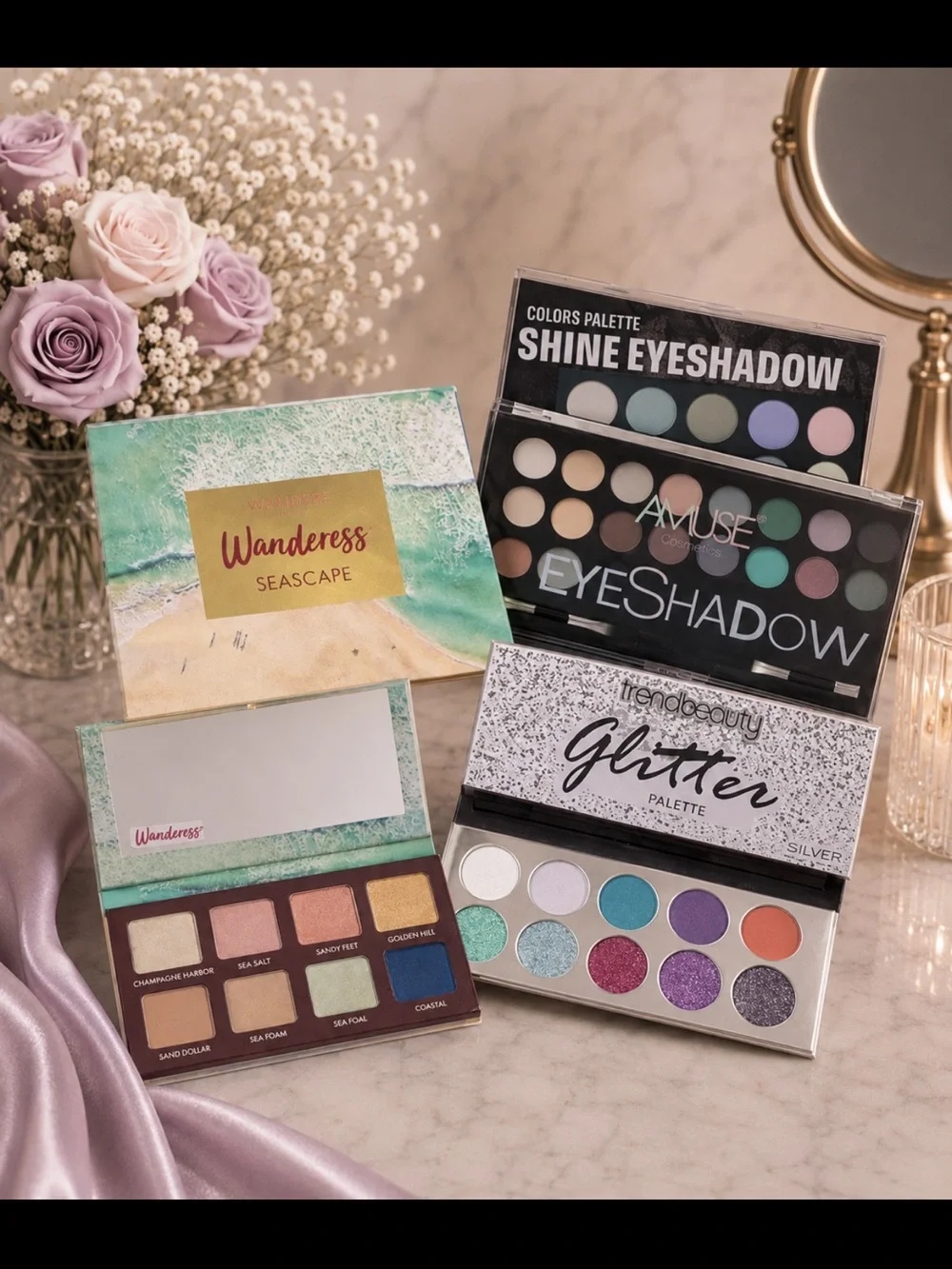 3MAKEUP PALETTES!