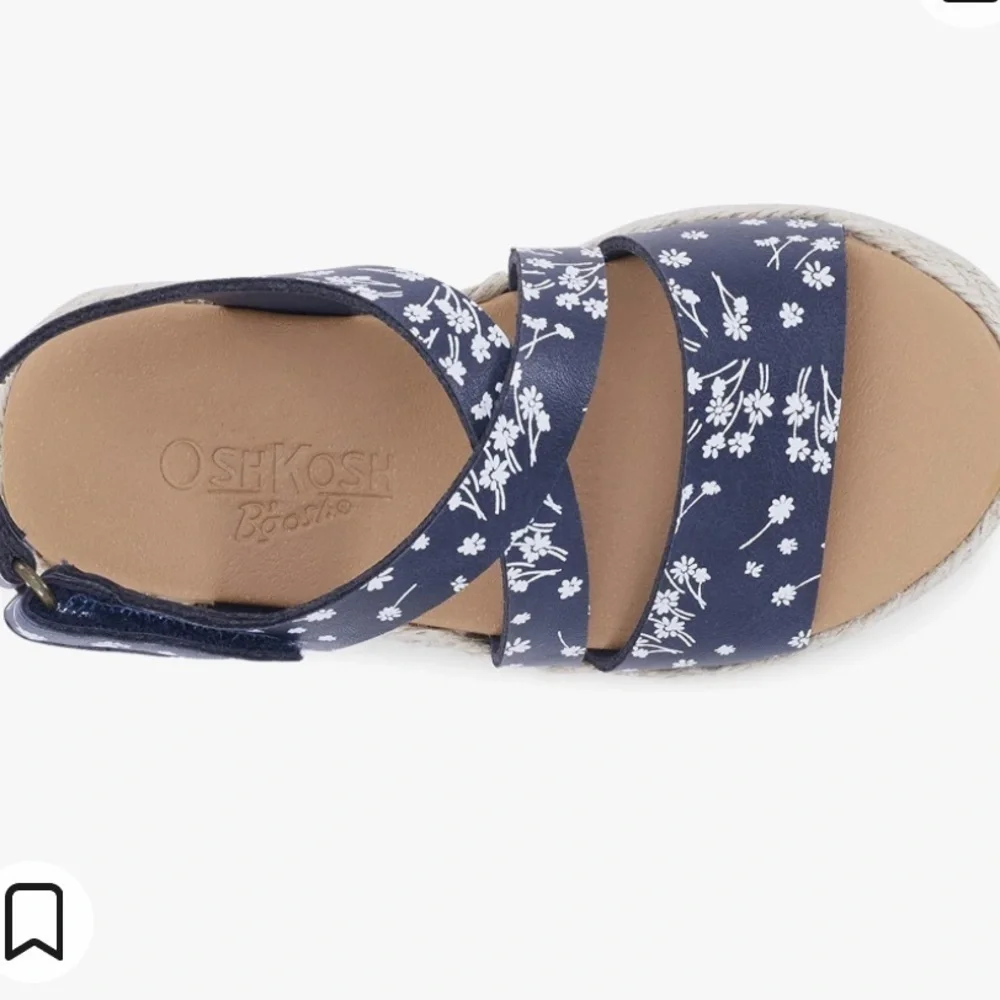 NWT OshKosh B'Gosh Girl's Petal Sandal