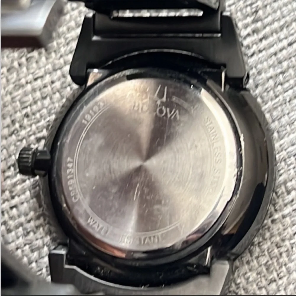 Bulova men’s black