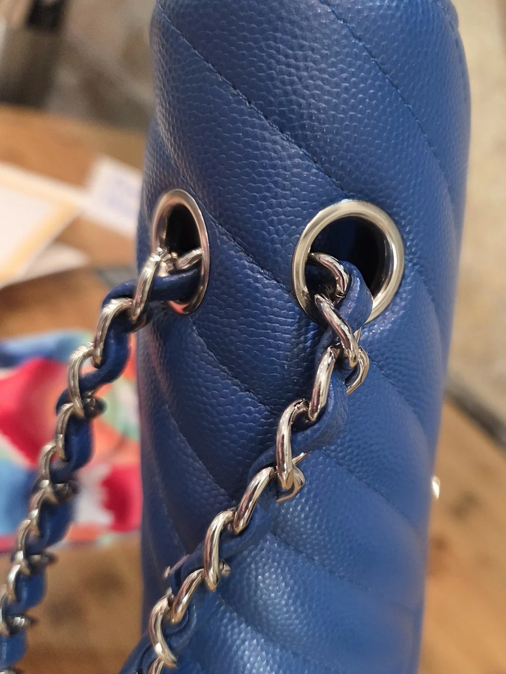 CHANEL bag evening tone