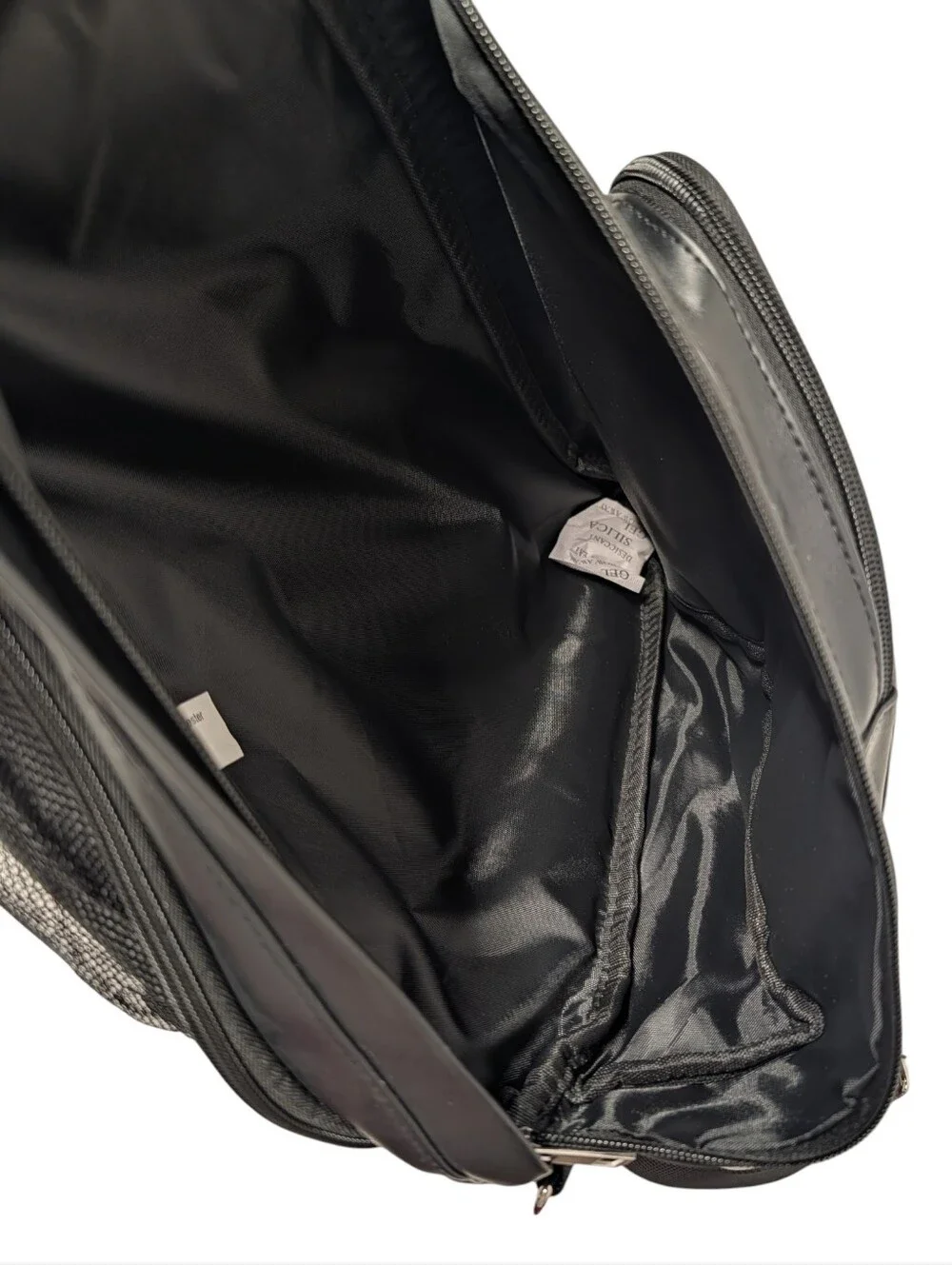 Journeyman Black Vegan Leather Sling Bag Crossbody Backpack NWT Men's Women's