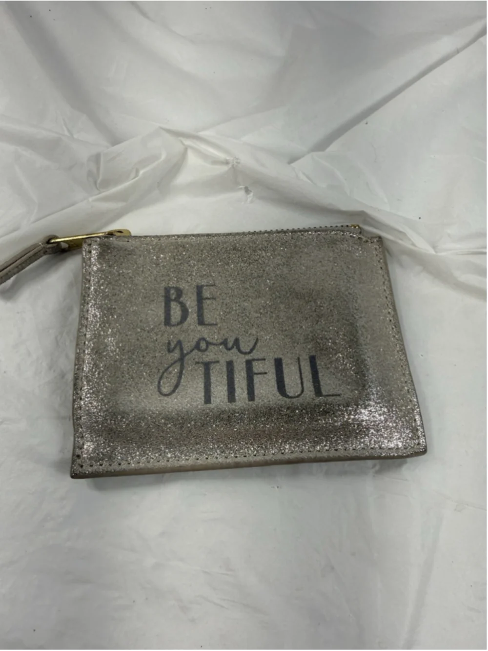 Anthropologie Silver Shiny suede 