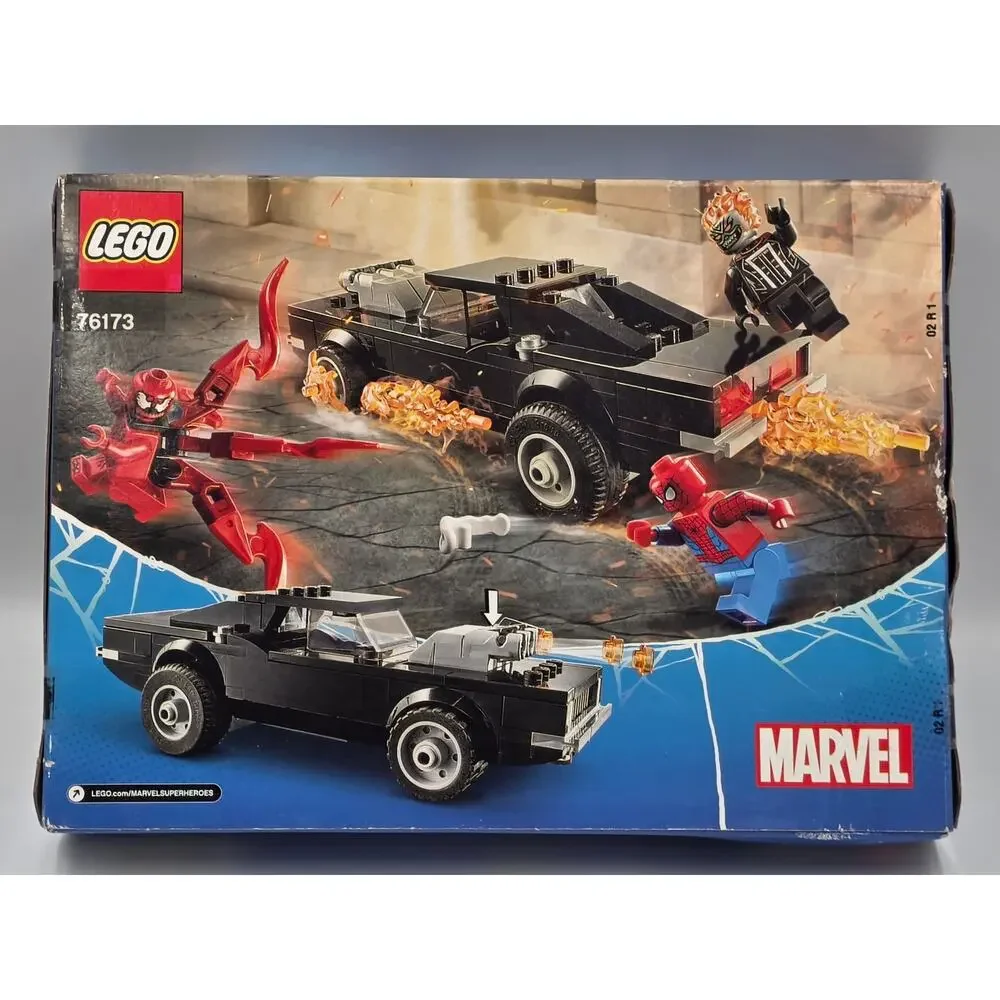 LEGO Super Heroes: Spider-Man and Ghost Rider vs. Carnage (76173) - New , T4