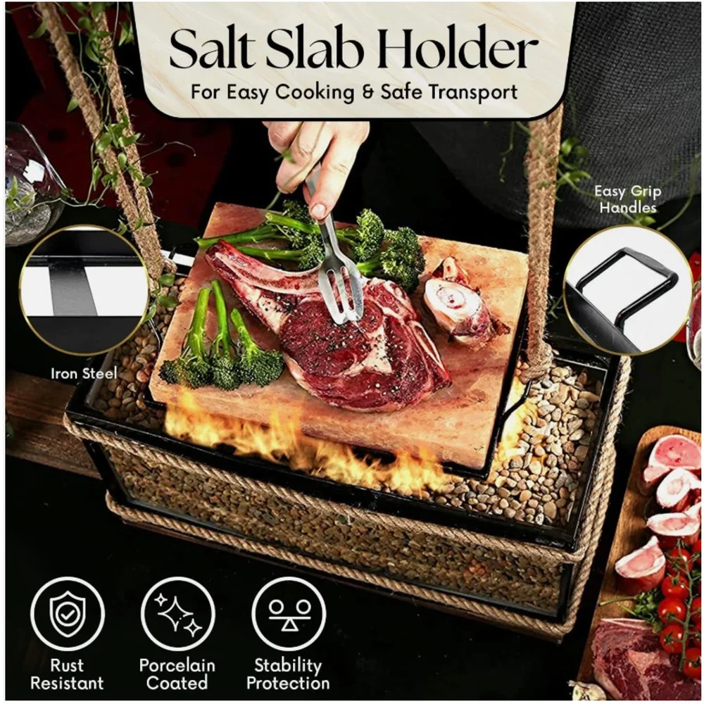 UMAID Himalayan Salt Block Grilling Cooking Cutting Serving 11.8
