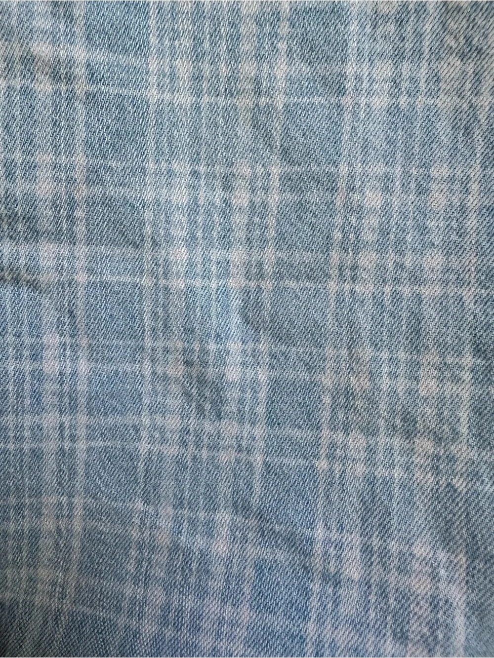 GAP Kids Light Blue and Pale Pink Plaid Wide leg Elastic Waist Pants