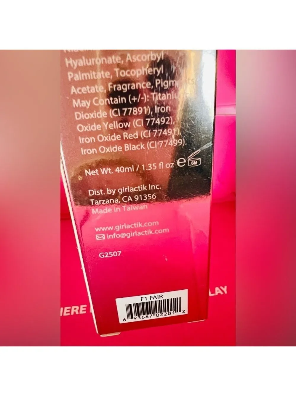 Girlactik luminous tint