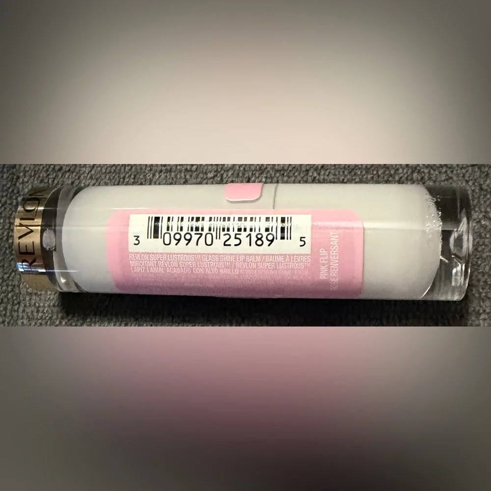 Revlon Super Lustrous Pink Flip Lip Balm - Full Size - new/unopened; 5/$25 sale!