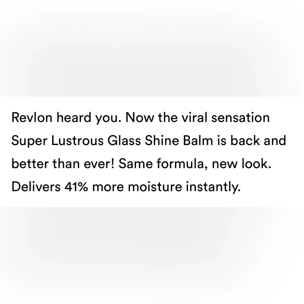 Revlon Super Lustrous Pink Flip Lip Balm - Full Size - new/unopened; 5/$25 sale!