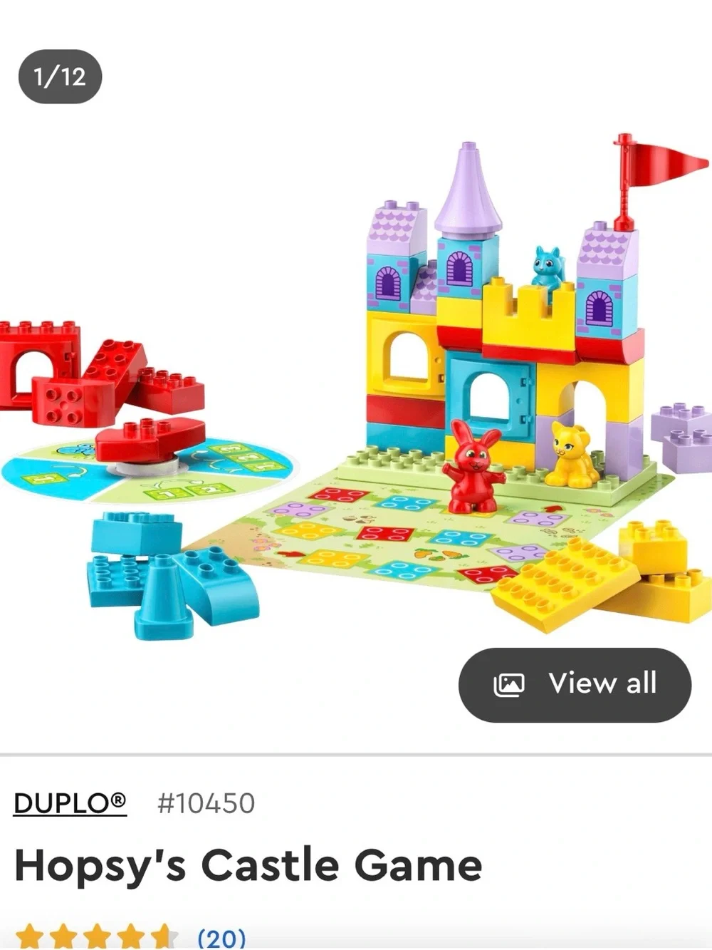 Lego used once