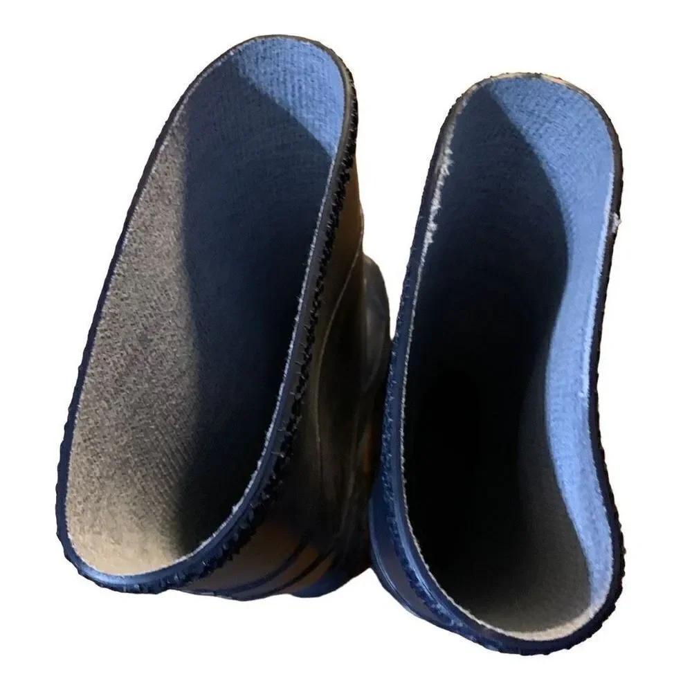 Honeywell Servus Size Youth 5 Blue Rubber Boots **NEW*
