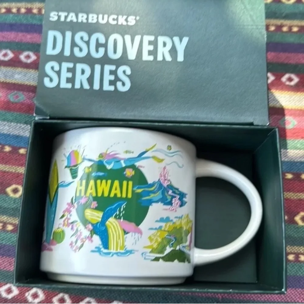 2024 NEW Starbucks Discovery Series Hawaii Exclusive Coffee Tea Mug Cup NIB