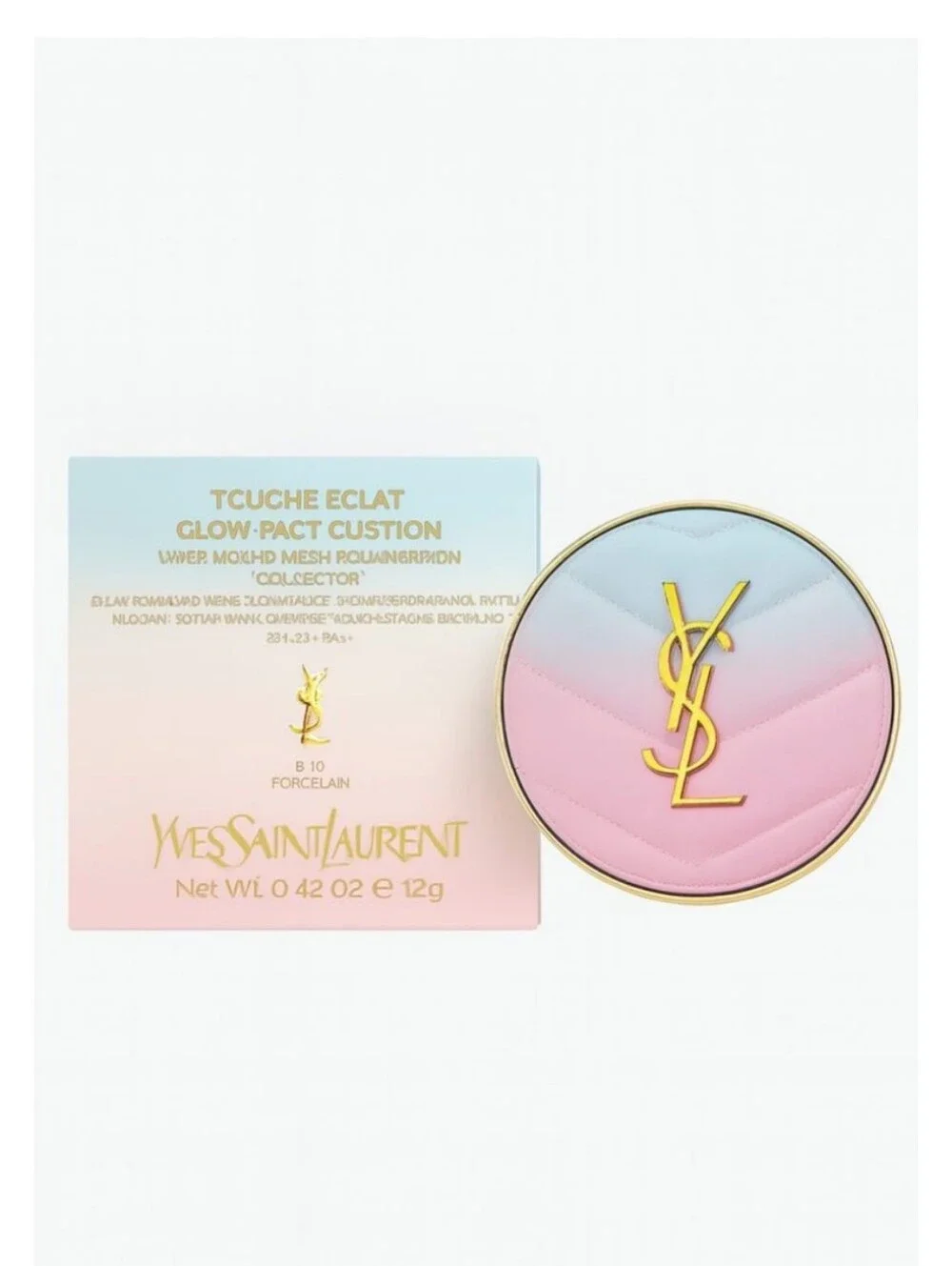 Yves Saint Laurent Cushion Foundation Compact — Pink & Blue Ombré Collector