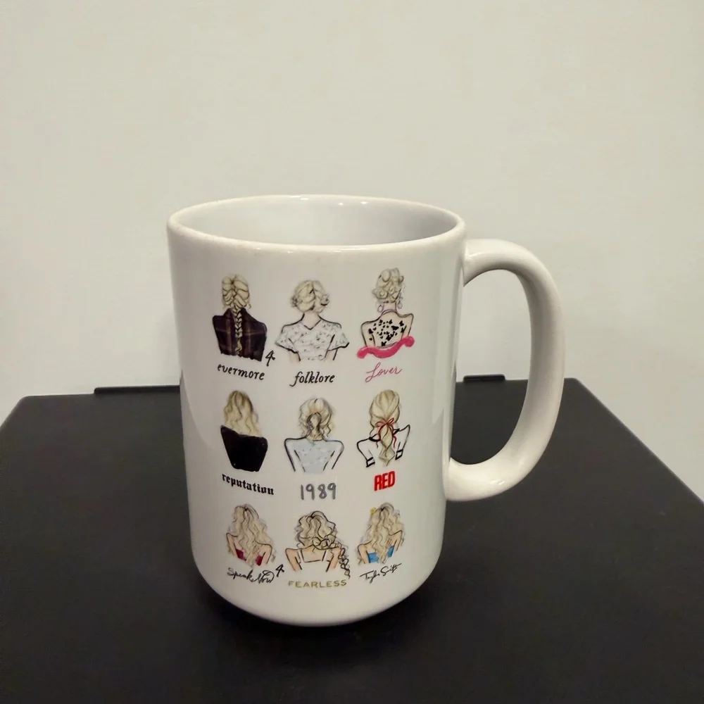 Taylor Swift white mug