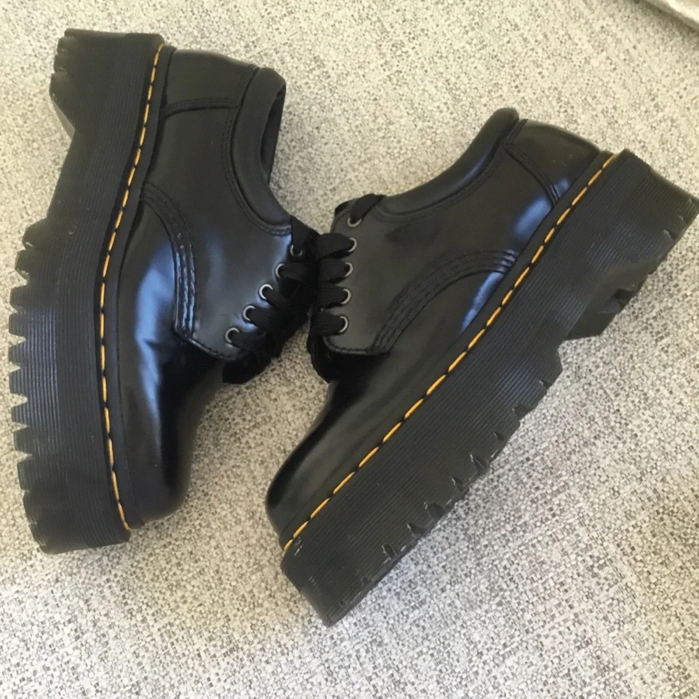 Dr. Martens polished black