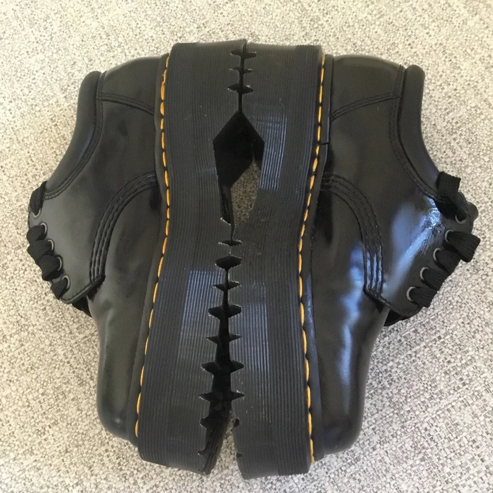 Dr. Martens polished black