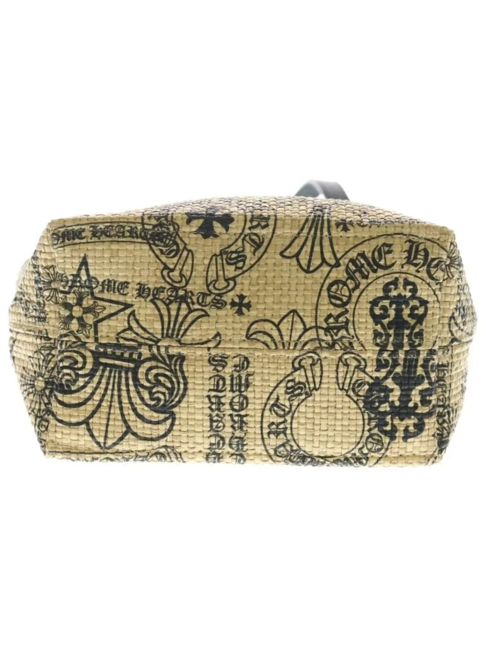 Chrome Hearts Small Beaches Leather Switchable Beach Tote