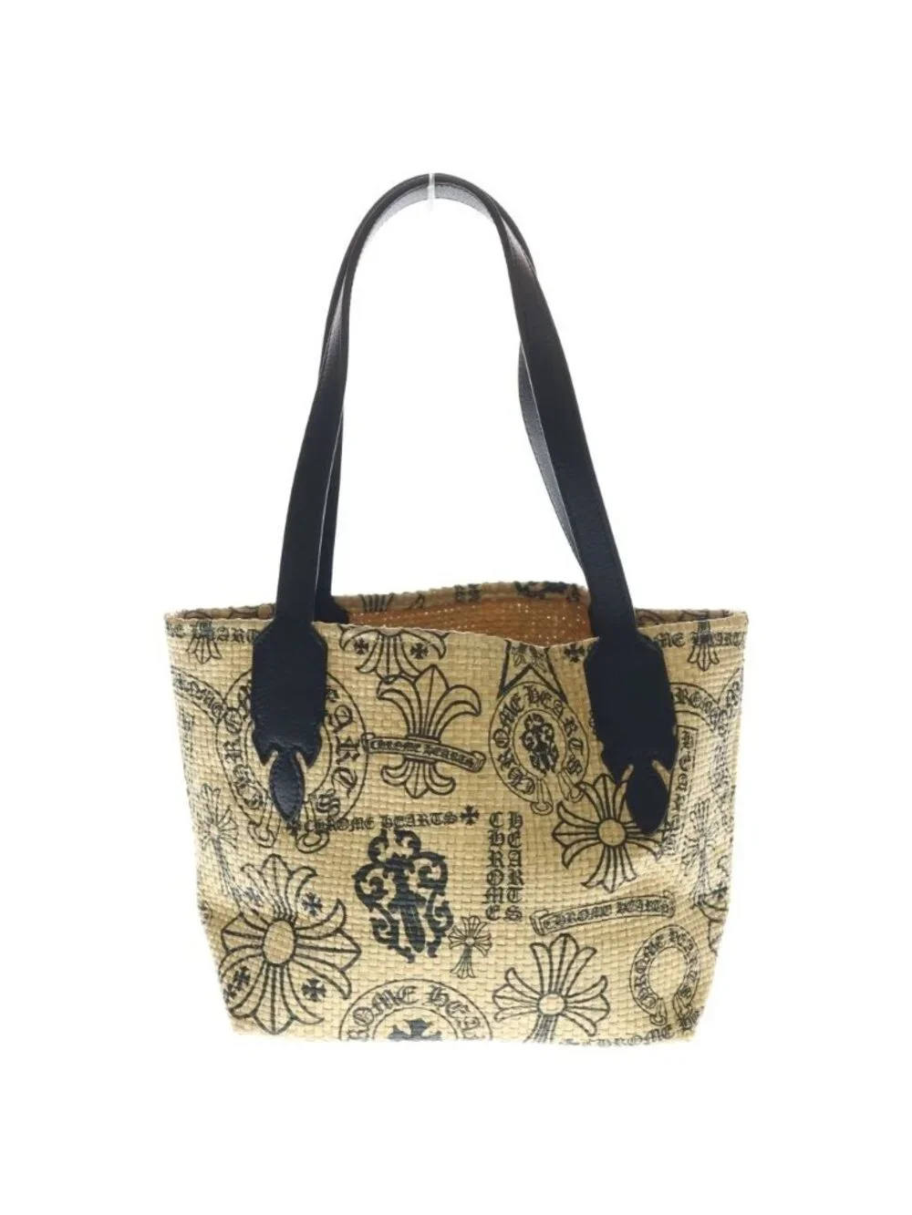 Chrome Hearts Small Beaches Leather Switchable Beach Tote