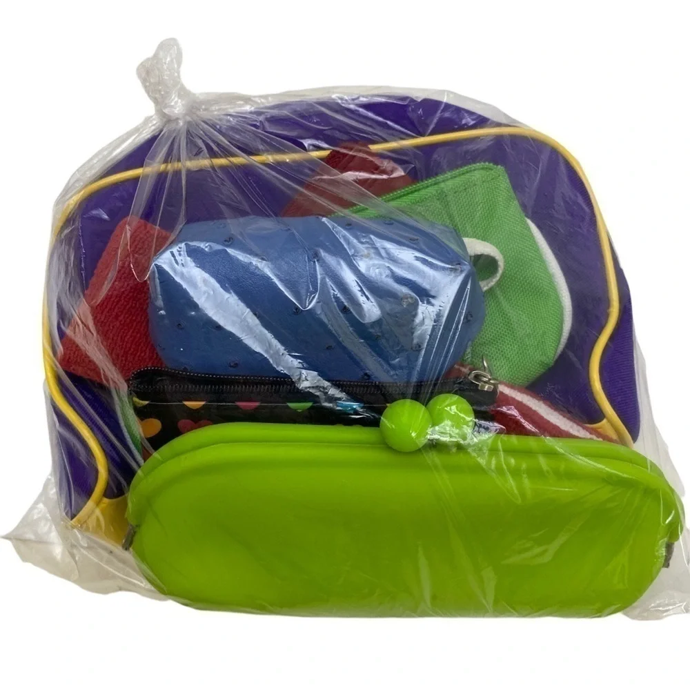 Accessories Bundle 🛍️ Cosmetic Bags, Cases and Accessories-Bright and Fun!