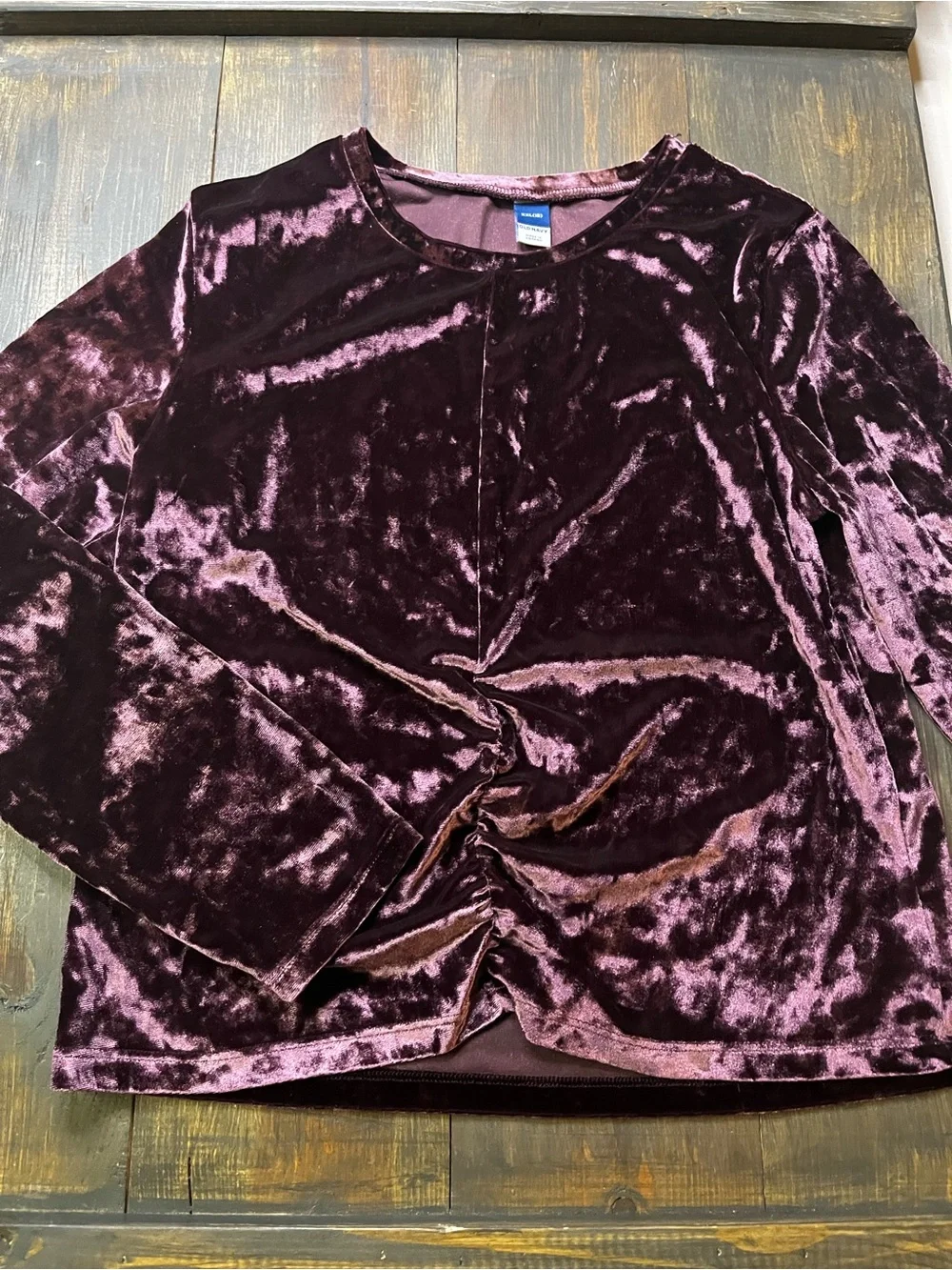 Old Navy crushed velvet