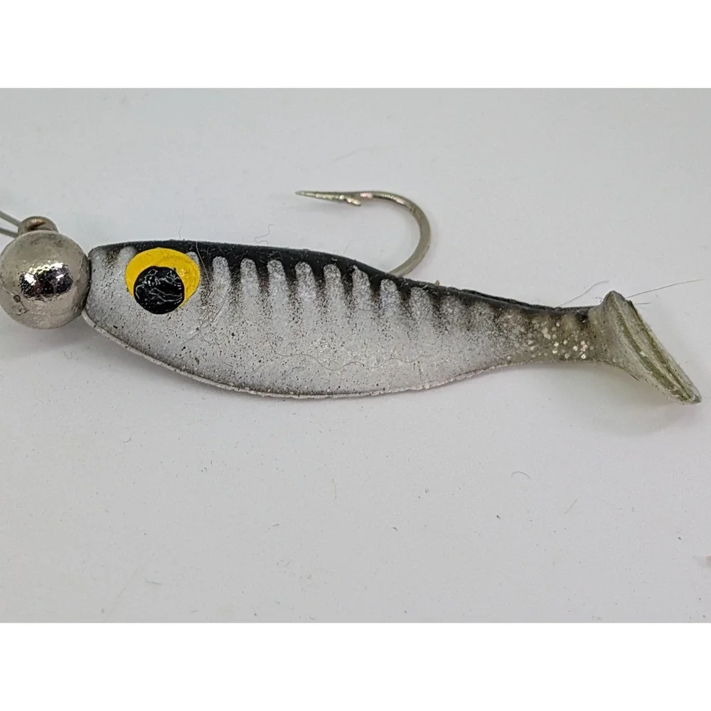 Vintage Micro‎ Minnow Swim Bait With Jig Spinner