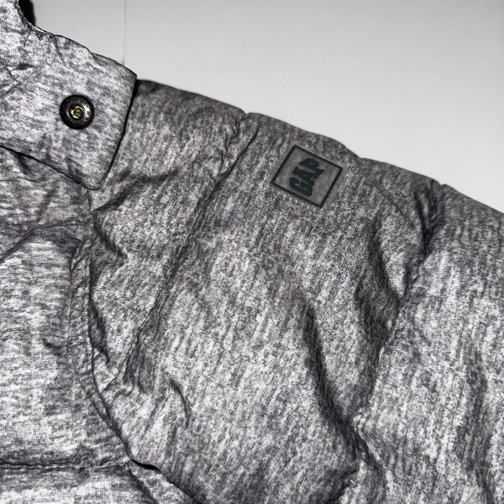 BABY GAP Size 4 Years Toddler GRAY Coat with removeable hood EUC