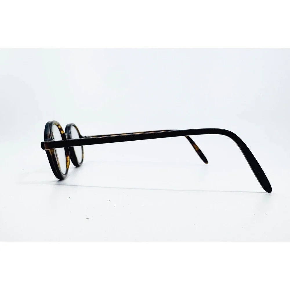 Editor Shriver Eyeglass Frames Unisex Black Tortoise Round 43-22-145