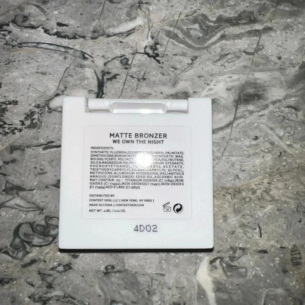 CONTEXT SKIN matte bronzer in WE OWN THE NIGHT,‎ new 0.1oz compact