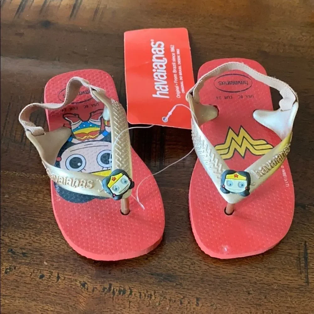 Girls Wonder Woman Havaianas