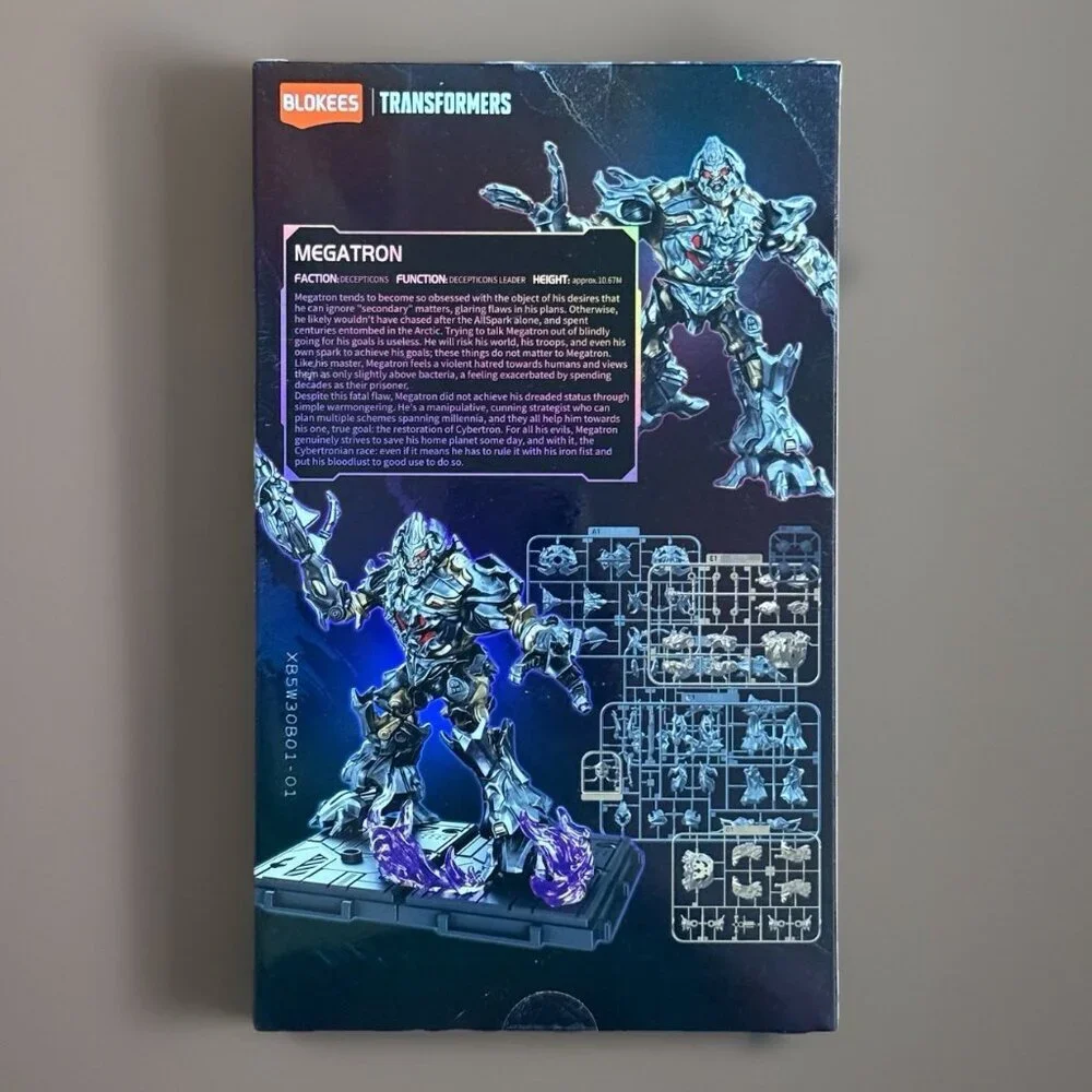 Blokees‎ Transformers Classic Class 10 Megatron Model Kit 75pcs 20 Joints New